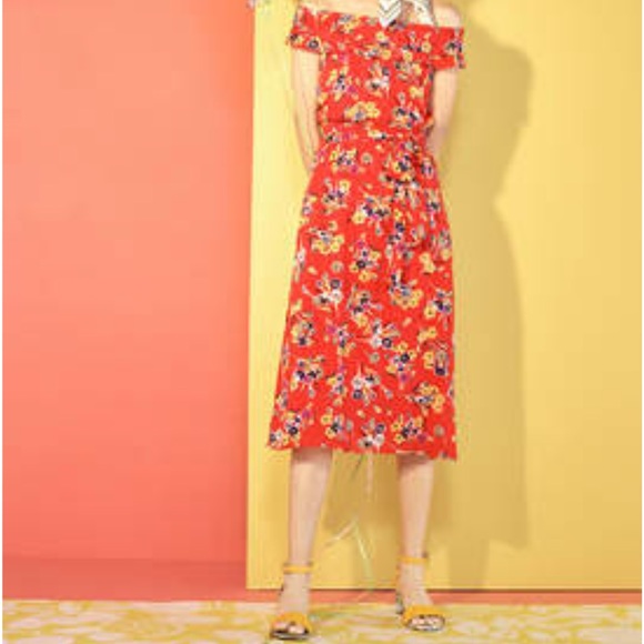 Anthropologie Dresses & Skirts - Anthropologie 52 conversations by Colloquial off the shoulder dress